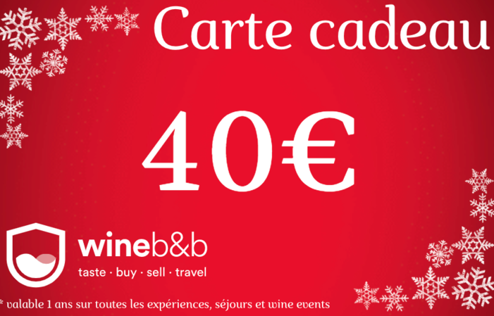 WINEBNB 礼品卡 €40.00