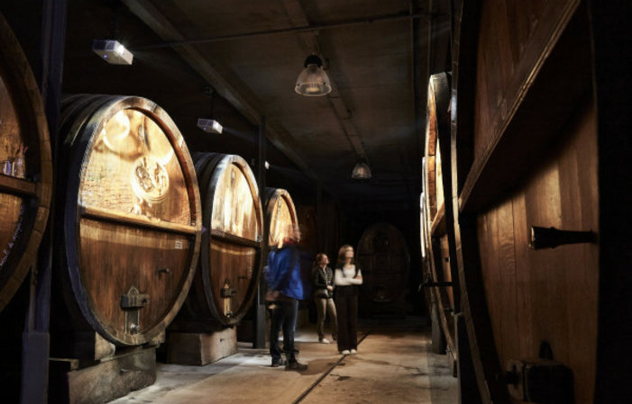 品尝5种葡萄酒和身临其境的酒窖参观 €16.00