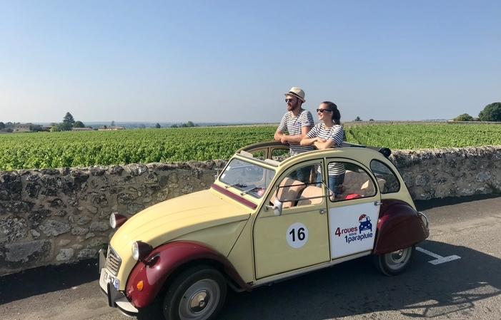 2CV 前梅多克的私人旅游 €231.00