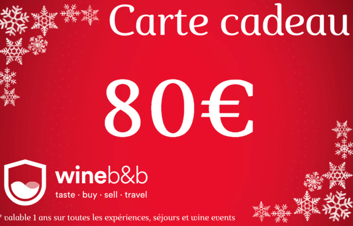 CART CADEAU WINEBNB 80,00 €