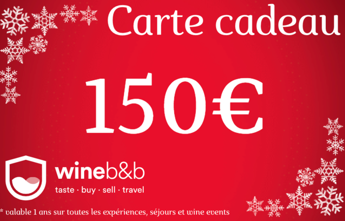 CART CADEAU WINEBNB 150,00 €