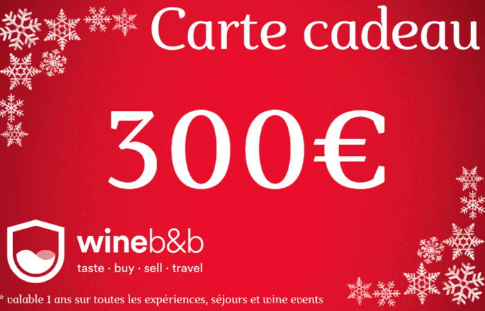CART CADEAU WINEBNB 300,00 €