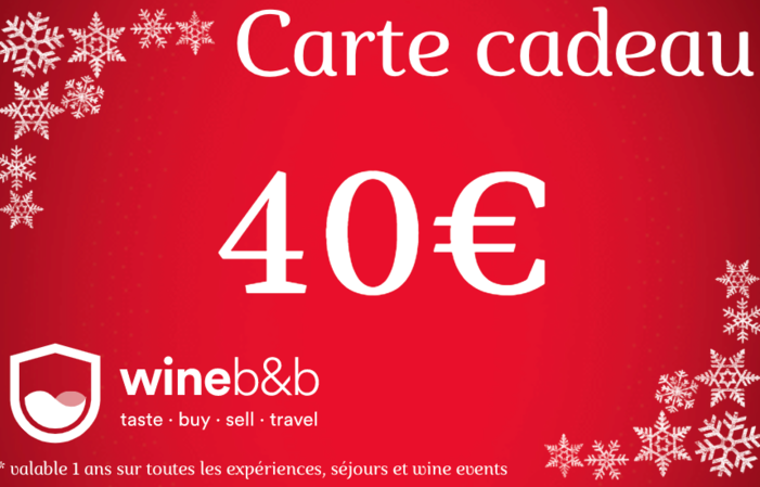 CART CADEAU WINEBNB 40,00 €