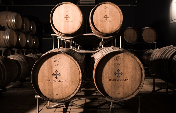 Tenuta Fertuna: Degustación de 3 vinos acompañados de taralli de nuestra producción 20,00 €
