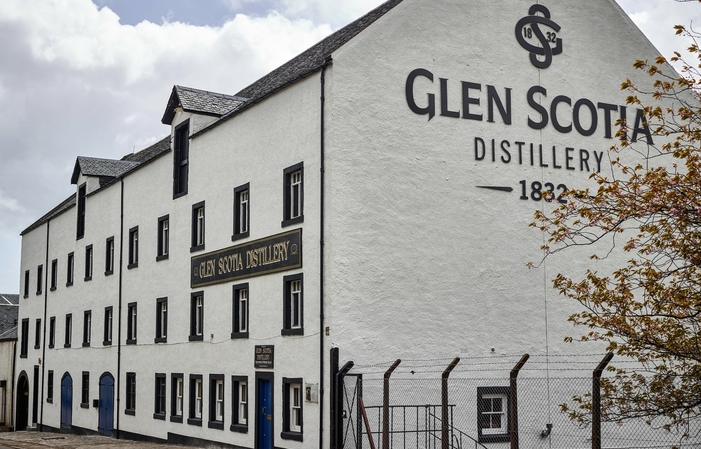 Visita y degustación de Glen Scotia: el DISTILLERY TOUR 10,00 €