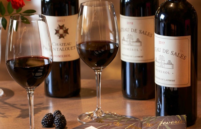 Visita "Les Papilles en éveil - Vin &Chocolat" en el Château de Salles 30,00 €