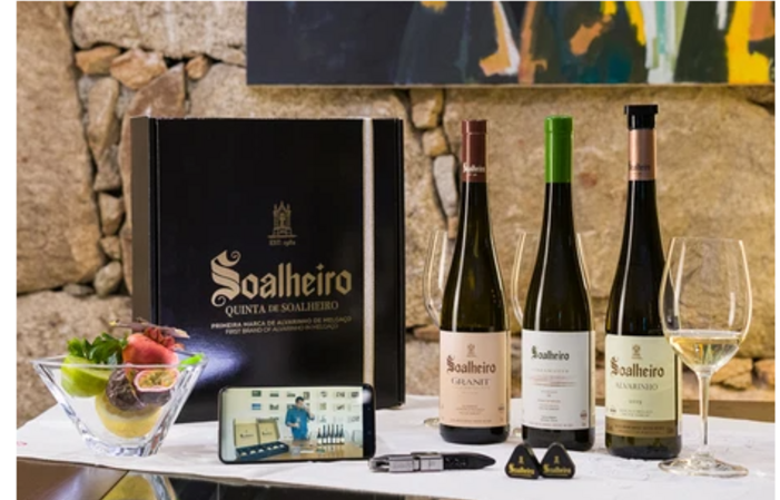 Visita y cata de vinos de Alvarinho, cata de vinos y té bio-Soalheiro 1,00 €