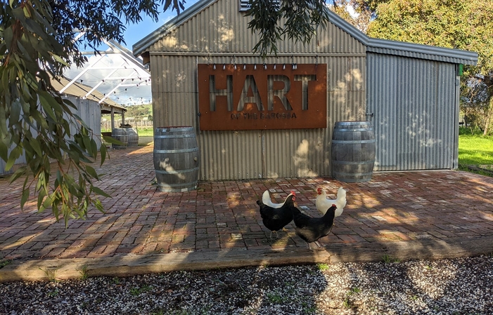 Visita a la finca Hart De La Barrossa 1,00 €