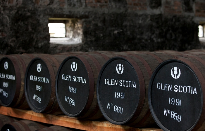 Visita y degustación de Glen Scotia: el DISTILLERY TOUR 10,00 €