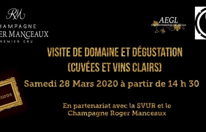 Visite et dégustation du champagne Roger Manceaux 12,00 €