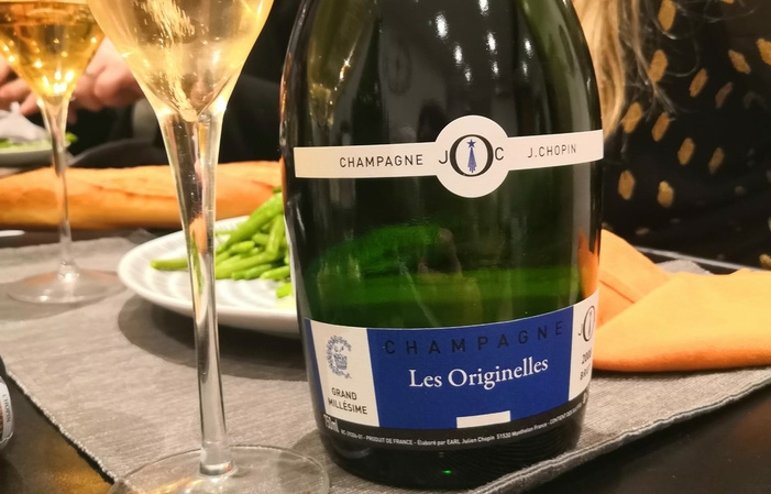 Visiste et degustations de  Champagne julien chopin 1,00 €
