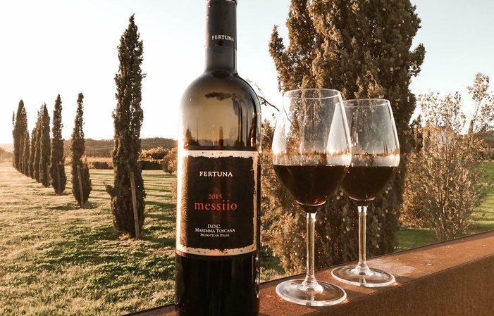 Tenuta Fertuna: Dégustation de 3 vins accompagnés de taralli de notre production 20,00 €