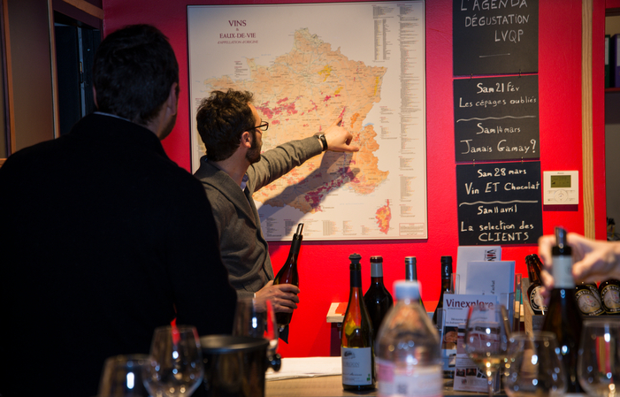 Dégustation vins du monde à Vin Qui Parle Paris 42,00 €