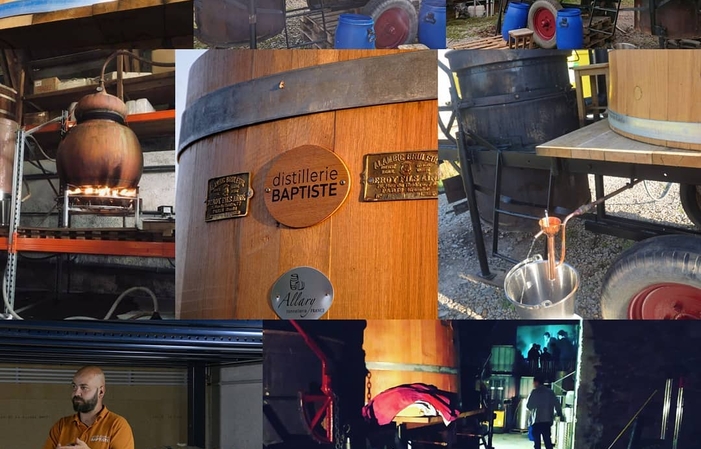 Visite et dégustations de la Distillerie Baptiste 1,00 €