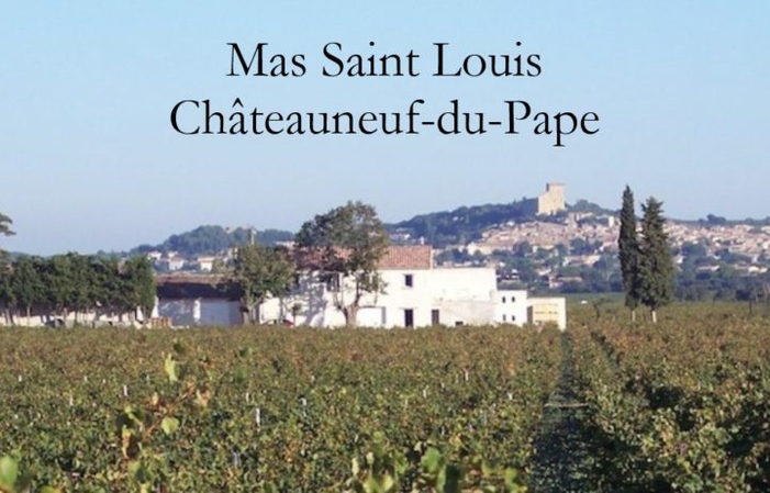 Visite et dégustations du domaine Mas Saint Louis 1,00 €