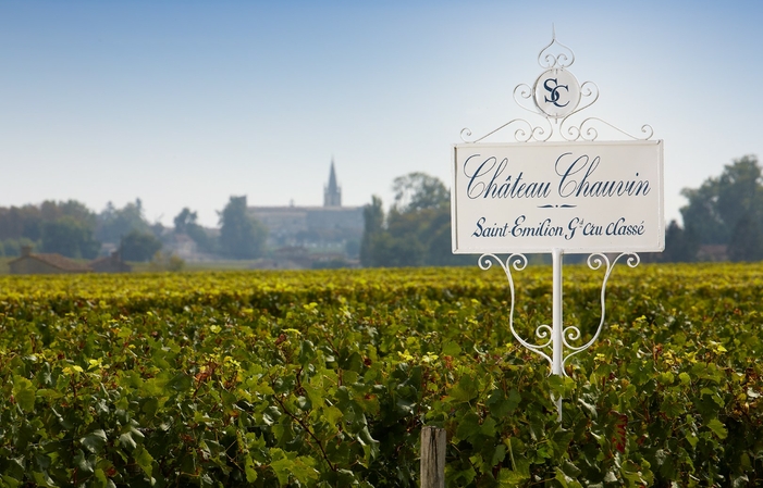 Visite chateau Chauvin, Saint Emilion Grand Cru 15,00 €