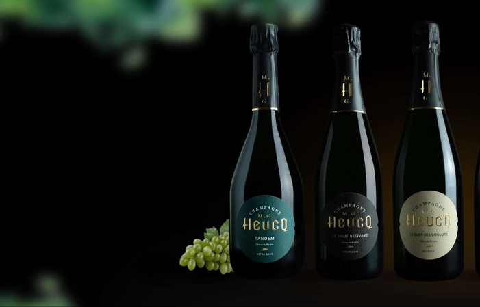 Visite et dégustation de champagne M.G. Heucq 1,00 €