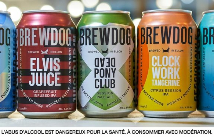 Brewdogs Brewery Tour & s & t&d 1,00 €