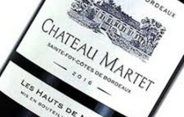 Visita e degustazione a Château Martet 1,00 €