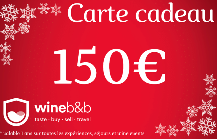 CARTE CADEAU WINEBNB 150€ 150,00 €