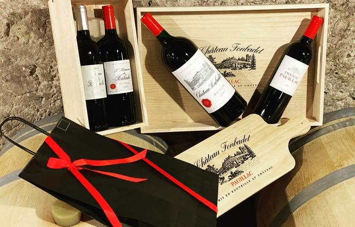 Selection of Château Fonbadet wines Free