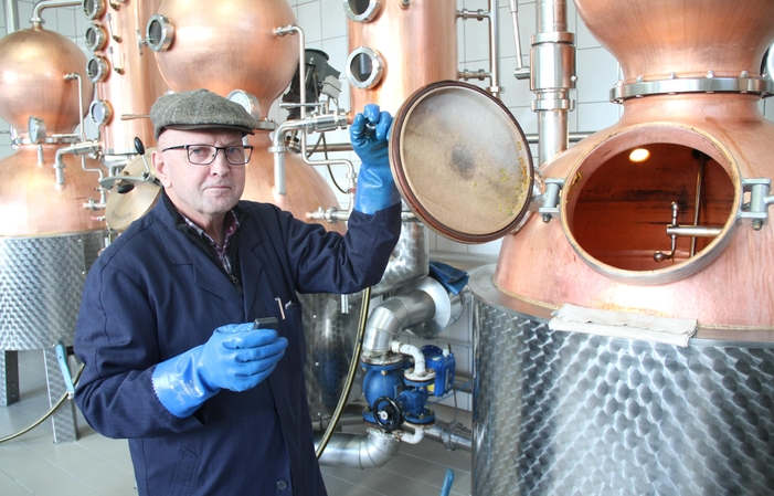 Visit and tastings at the Hepp distillery €1.00