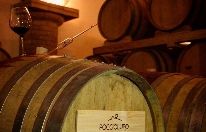 Visit the Poggio Lupo estate €10.00