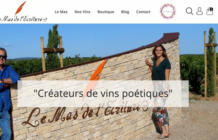 Visit and tastings of the domaine le Mas l'ecriture €1.00