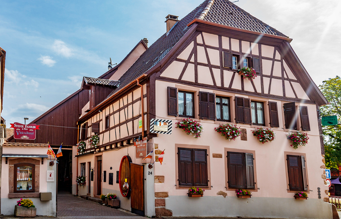 Tasting at an Alsatian winemaker €6.00