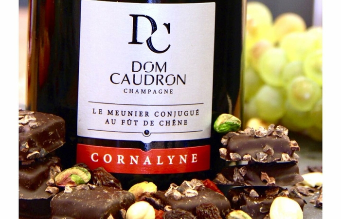 Trio of chocolates for two with Dom Caudron €49.00