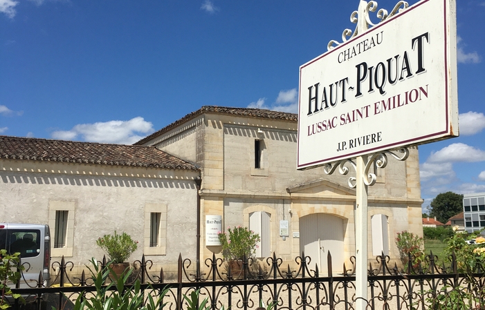 Visit and Dinner winemaker at Château Haut Piquat €45.00