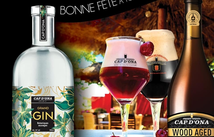 Visit and tasting of the cap d'Ona brewery the official €1.00