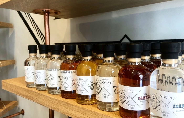 Visit and tastings of the paris distillery €1.00