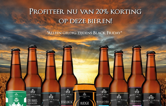 Visit and tastings of the Bronckhoster Brewing Company brewery €1.00