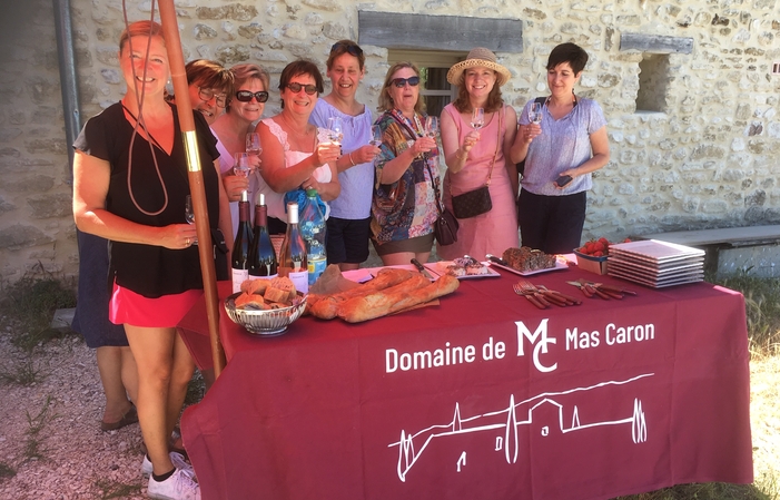 Educational walk in the heart of the Mas Caron vineyard €6.00