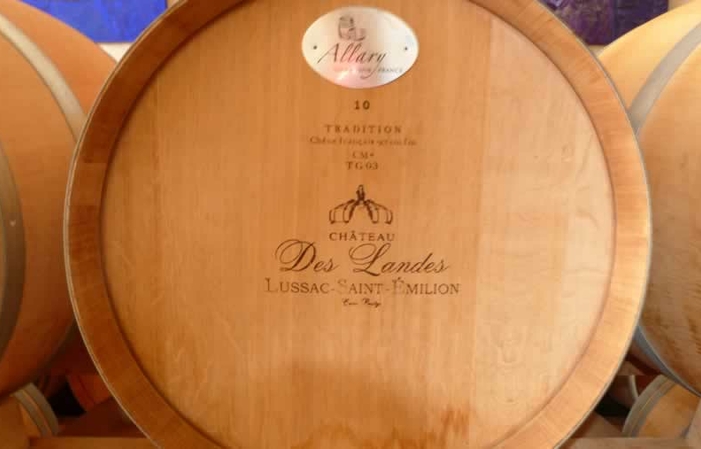 Chateau des Landes tasting tour €1.00