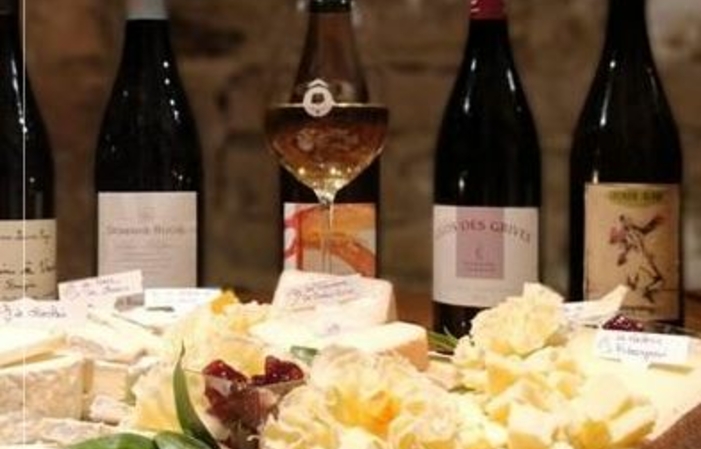 Wine and cheese pairing tasting €109.00