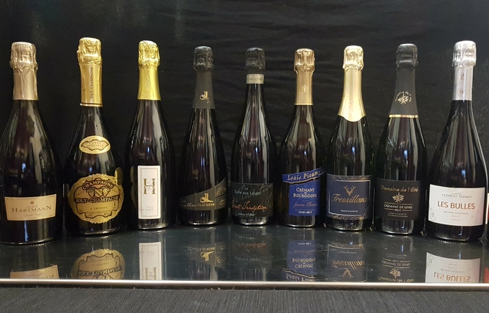 Tasting bubble wines €45.00