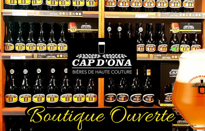 Visit and tasting of the cap d'Ona brewery the official €1.00