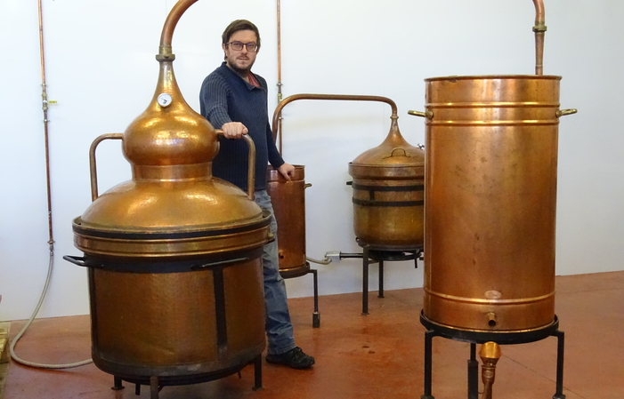 Visit and tasting artisanal distillery The alchemist's counter €1.00