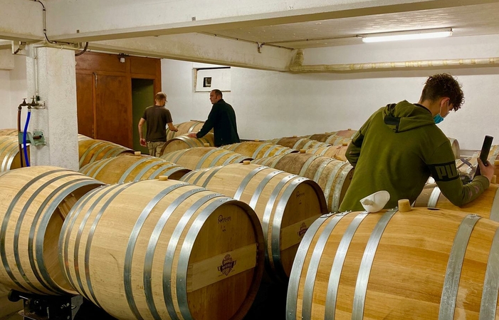 Visit and tastings at the Domaine du Clos St Landelin €1.00