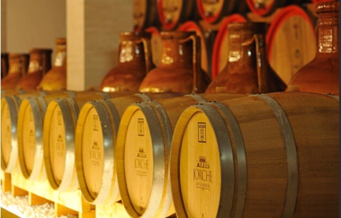Wine tasting in the cellar and dinner €50.00
