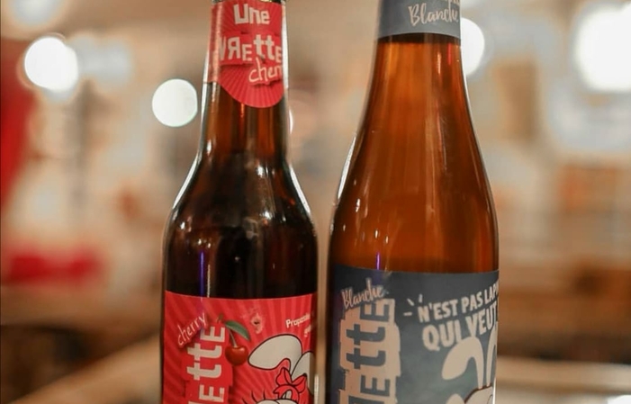 Visit and tastings of the Brasserie Bières Levrette €1.00