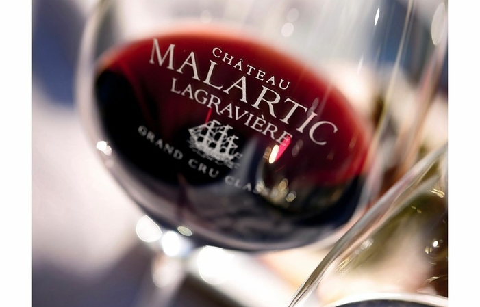 Visit and tasting at Château Malartic-Lagravière €18.00