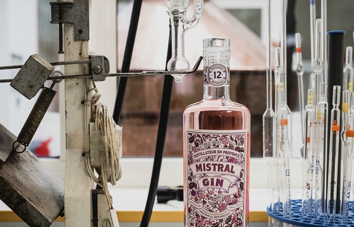 Visit and tastings of the MistralGin distillery €1.00