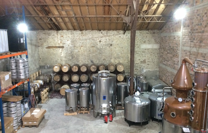 Visit and tastings of La Fabrique à Alcools €1.00